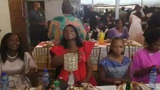 ISRAEL MUTOMBO SANGO MAITRE DE CEREMONIES AU  MARIAGE DU PASTEUR PANZU KTL ELBETHESDA CAPE TOWN. 