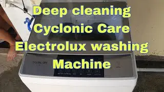 Deep cleaning Cyclonic Care Electrolux washing machine