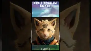 Cats in Costume: The Animate Edition Part 2#shorts #anime #cat #cute #cats