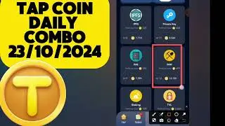 Tap Coin Daily combo 23 October | Tap Coin Daily Combo Today | tap coin daily bounty tap coin