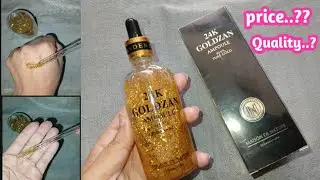 24K Goldzan Ampule review. Real gold..?? Worth buying? 24K gold serum