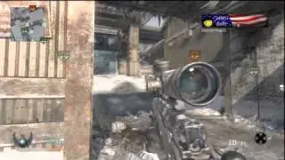 COD Black Ops: Sniper clip with no scope killcam
