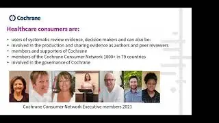 Ready, set, go! Consumer involvement in systematic reviews.