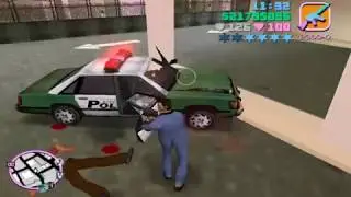 GTA Vice City Police Attack 2