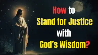 How to Stand for Justice with God&rsquo;s Wisdom &ndash; Lessons from the Bible #bible  #christianmotivation