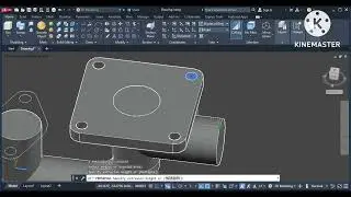 How to make in Auto cad -( 3d band pipe & flange drawing)