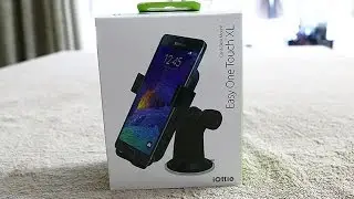Автомобильное крепление iOttie Easy One Touch XL на лобовое стекло/приборную панель &mdash; распаковка
