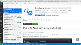 Set up Azure Pipelines Using VS Code