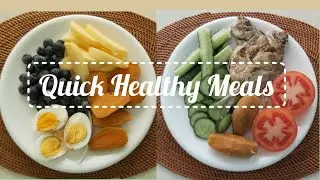 Quick Healthy meals 🍎🥚Breakfast & lunch set 🥒🍅healthy food ideas 🍎homecooking 🥒🍎🍅
