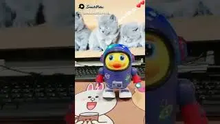 Dancing n Musical Astronaut Duck Doll