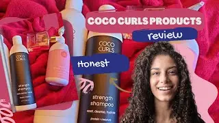 Coco Curls Hair Products Honest Review | Rosemary Oil Review | Leave-In Glossy Conditioner Review