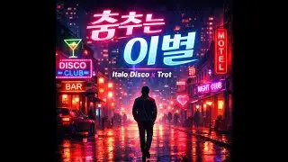 춤추는 이별 | Italo Disco x Trot Fusion | Retro Neon Night Dance