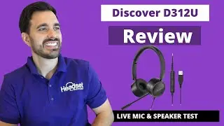 Discover D312U Wired USB Headset Review + Mic and Speaker Test