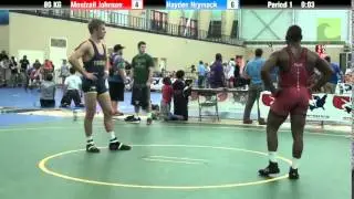 86 KG Montrail Johnson vs Hayden Hrymack
