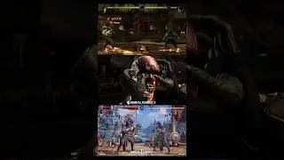 MK9 vs MKX vs MK1 - Reptile X-Rays & Fatal Blow Comparisons #shorts