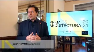 Juan Herreros, arquitecto, sobre los #PremiosARQUITECTURA