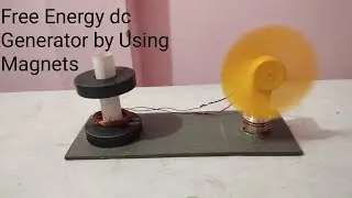 Free Energy dc Generator by Using Magnets