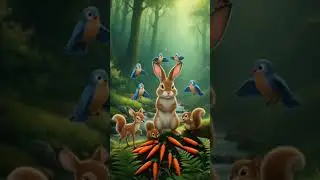 Smart Rabbit Learns Counting | Kids Learning Numbers 1 to 10 | Short Moral Story