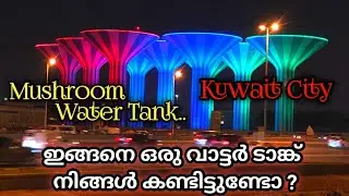 ഹൈവേയിലുള്ള കൂൺ വാട്ടർ ടാങ്ക് / Mushroom Water tank / KWT City / Highway Road Trip / Beautiful Tank.