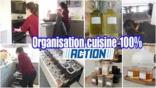 ORGANISATION CUISINE 100%ACTION & M&Eacute;NAGE EN PROFONDEUR 🧽✨