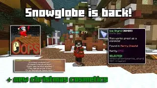 Snowglobe is finally back!! (Murder Mystery Christmas Update) | Hypixel