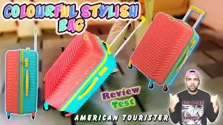 Strong & Stylish Trolley Bag Multi color | American Tourister | 4 Spinner Wheel | Combination lock