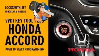 VVDI key tool plus | Honda Accord | Push to start programming