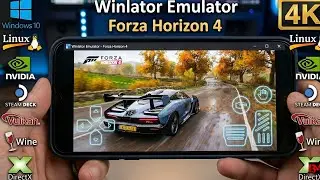 Forza Horizon 4 Graphic Update Driver on Android New Winlator 2026 Gameplay