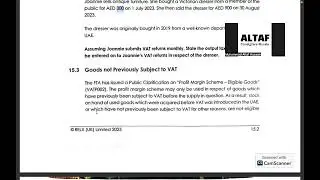 ATT UK's UAE VAT Diploma-15-Profit Margin Scheme