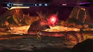 Gameplay - Metroid Other M (Lava Battle)