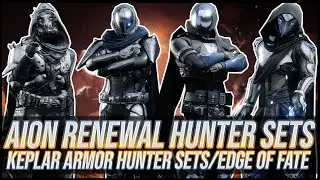 Destiny 2: Aion Renewal Hunter Sets | Ash and Iron