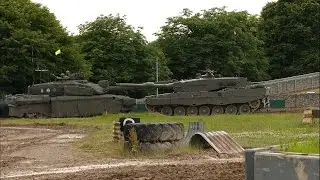 Tankfest in 4K - Part 8 - Random footage including Challenger 2 and Leopard 2
