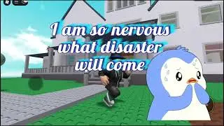 Playing Roblox game natural disaster #edits