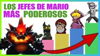 ESCALA de PODER de los JEFES de SUPER MARIO | N Deluxe