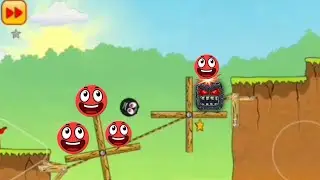 Red Ball 3 Cutscenes || Red Ball 3 All Bosses Fight || Red Ball 3 All Bosses Level 24