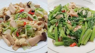 Bosen Masak Itu Itu Aja? Coba 2 Resep Tumis Sawi Jamur Ini Rasanya Bikin Nambah!
