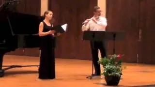 Danilo Mezzadri and Susan Ruggiero perform Roussel's Deux Po&egrave;mes de Ronsard, Op. 26