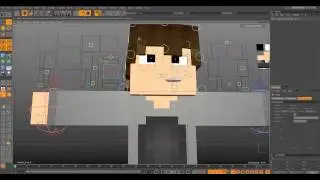 Minecraft New Rig Cinema4D | Extrusion Demostration