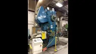 125 TON FEDERAL MODEL S2-125-48-30 STRAIGHT SIDE SSDC STAMPING PRESS, 6