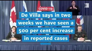 Dr. Eileen de Villa says in two weeks we have seen 500 per cent increase in cases | COVID-19