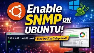 How to Enable SNMP on Ubuntu Linux 22.04/24.04 - Step-by-Step Guide for Monitoring #prtg