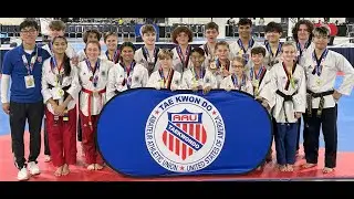 AAU TAEKWONDO NATIONALS FLORIDA 2023 DEMONSTRATION TEAM TAEKWONDO WCC WORLD CHAMPION CENTER KUKKIWON