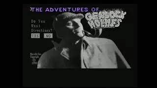 The Adventures of Genlock Holmes Startup - Amiga A1200