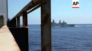 Danish cargo ship carries containers with Syria's dangerous chemical weapons