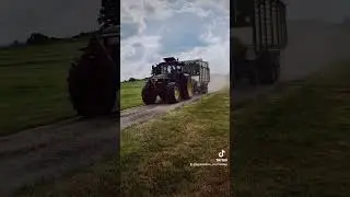 Johndeere 6910 mit Krone Ladeagen | Agrarvideos Oberfranken | #johndeere #tractor #agriculture