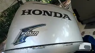 Быстрая и дешевая замена гребного винта подвесного мотора Honda 40. Как снять винты