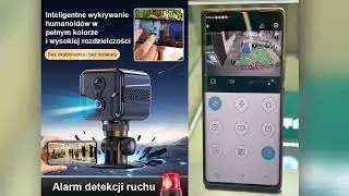 Nocne widzenie HD! Kamera 4G bez instalacji