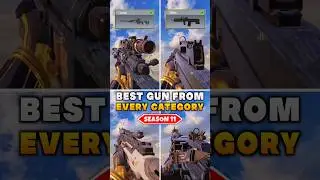 Best Weapon From Every Category In CODM Season 11