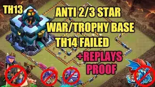 New Best  Th13 War/Trophy[defense]Base 2021!! Coc Town Hall 13 War Base Design (Clash of clans)