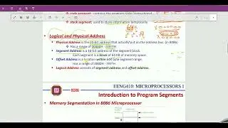 Addressing in Code Segment